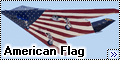 Конверсия Hasegawa 1/72 F-117 Nighthawk- American Flag1