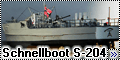 Trumpeter 1/350 Schnellboot S204