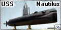 Blue Ridge Models 1/350 USS Nautilus (SSN-571)