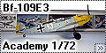 Academy 1/72 Bf-109E3 Heinz Bar