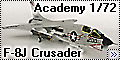 Academy 1/72 F-8J Crusader