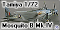 Tamiya 1/72 De Havilland Mosquito B Mk.IV, 105 Squadron RAF