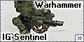 Warhammer 40k 28mm IG Sentinel