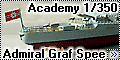 Academy 1/350 DKM Admiral Graf Spee