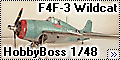 HobbyBoss 1/48 F4F-3 Late - Wildcat по выходным