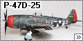 A.Halinski Military Model 1/33 P-47D-25 Thunderbolt #3/2006-